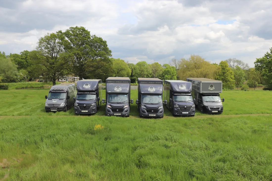 The Wolves Storage Sussex van fleet