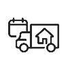 Collection Day &ndash; storage step icon